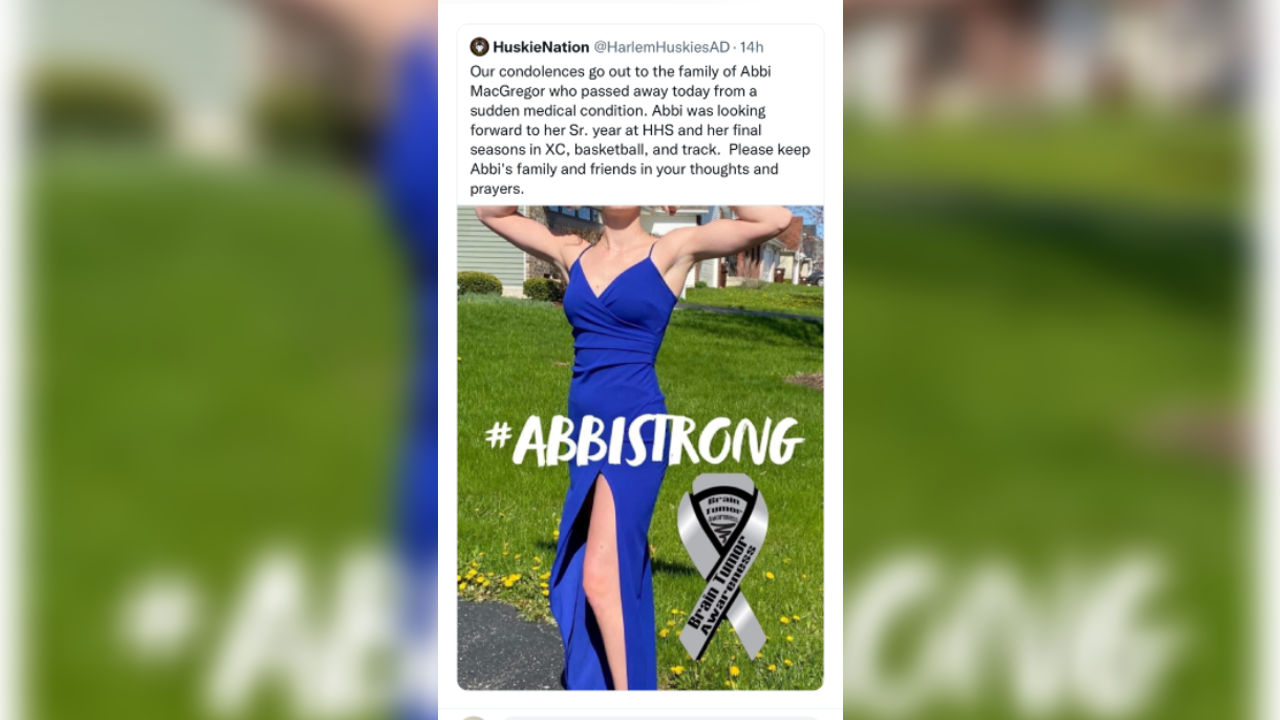 #abbistrong twitter post